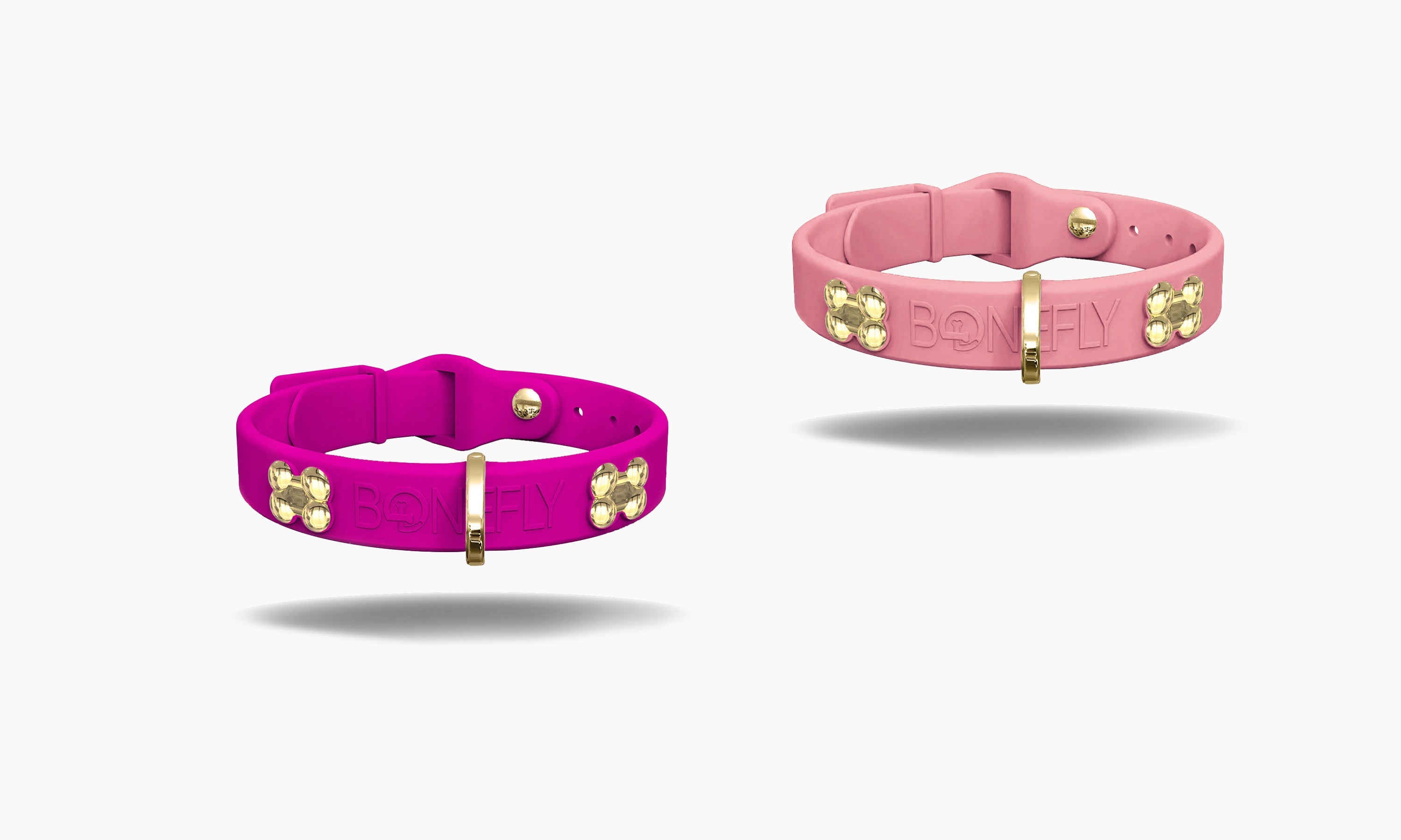 BONEFLEX COLLAR GOLD BONES
