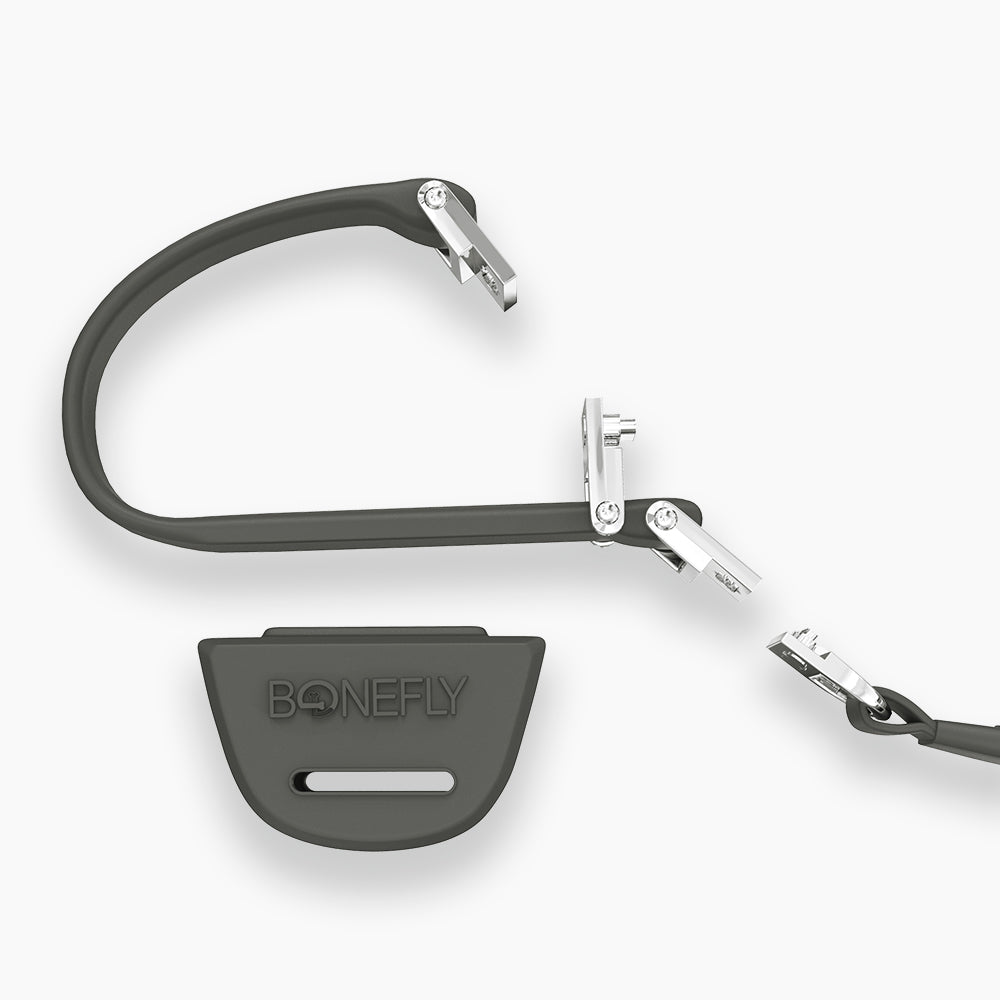 Flexfly 360 Black Bones Leash