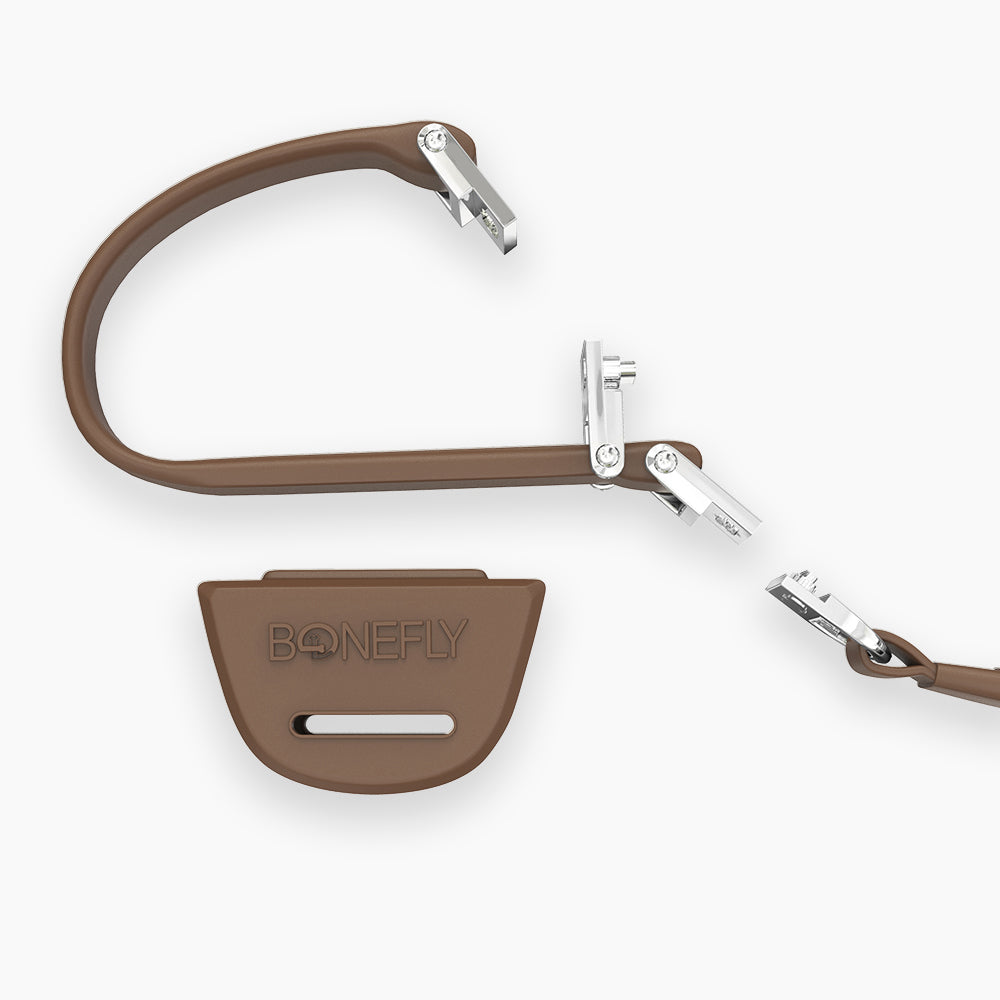Flexfly 360 Black Bones Leash