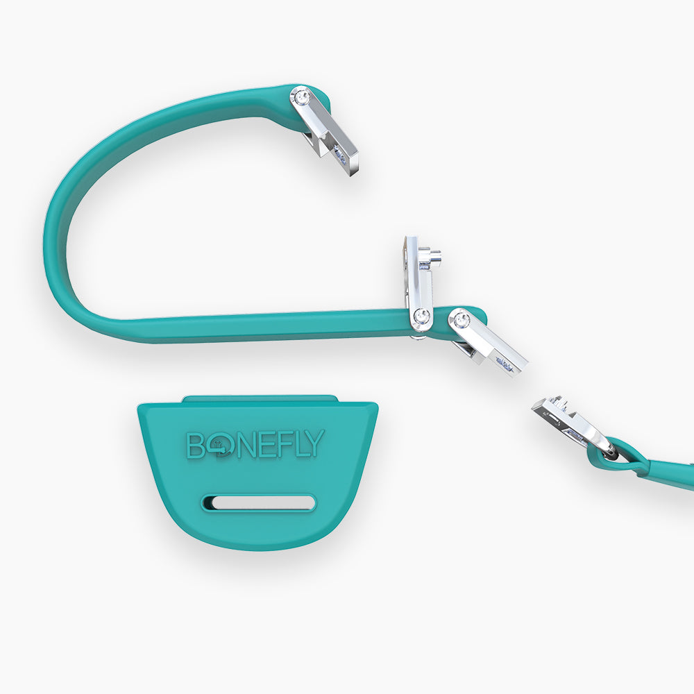 Flexfly 360 Black Bones Leash