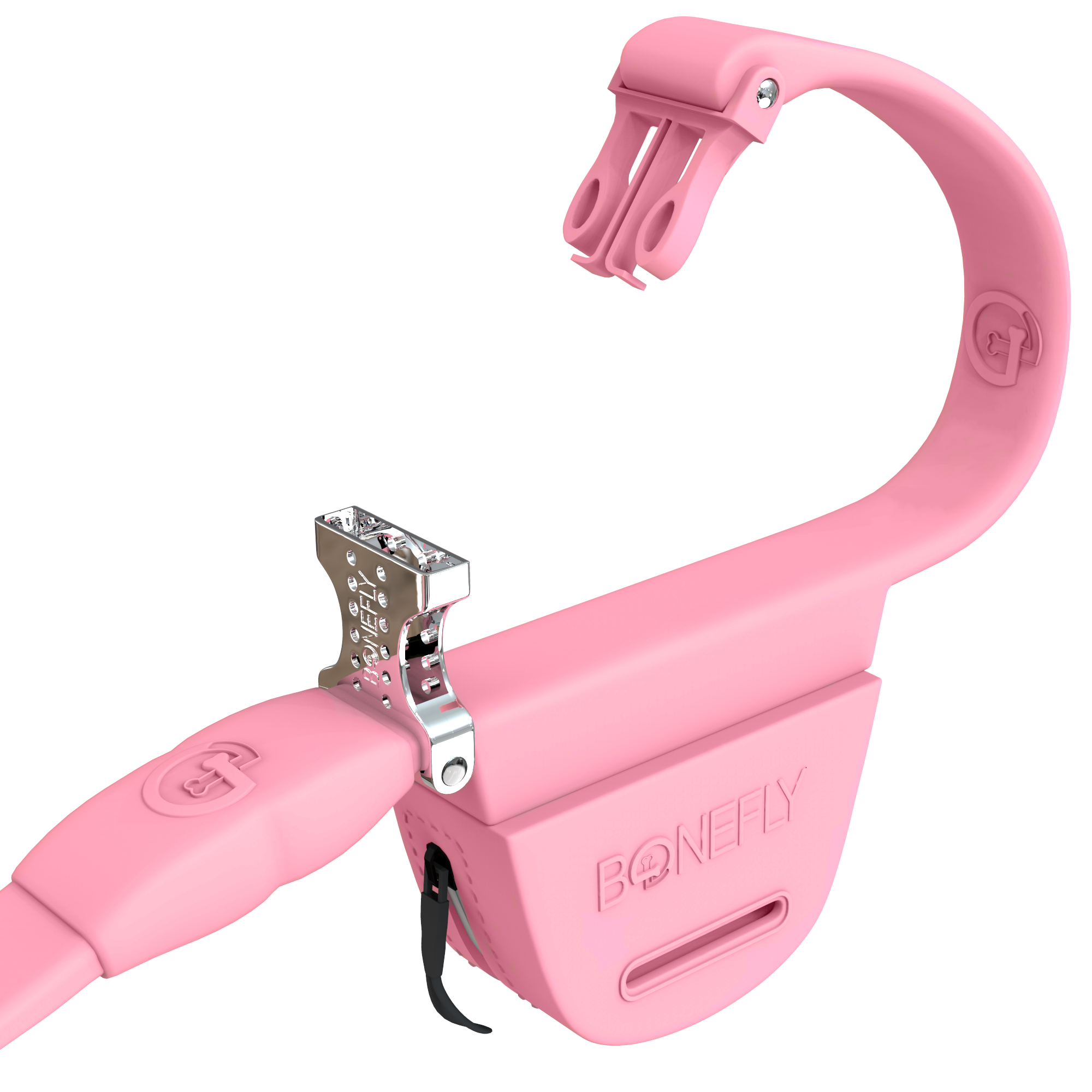 Boneflex Signature Silver Bones Leash