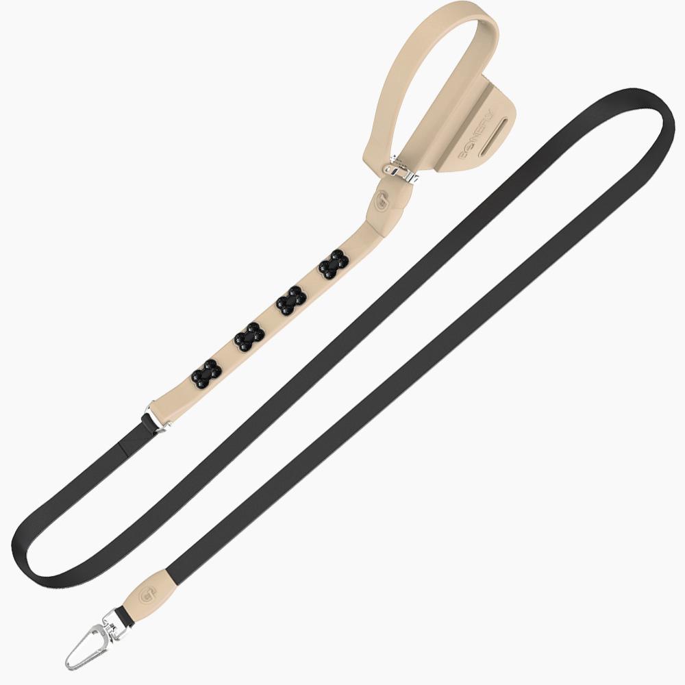 Boneflex Signature Black Bones Leash