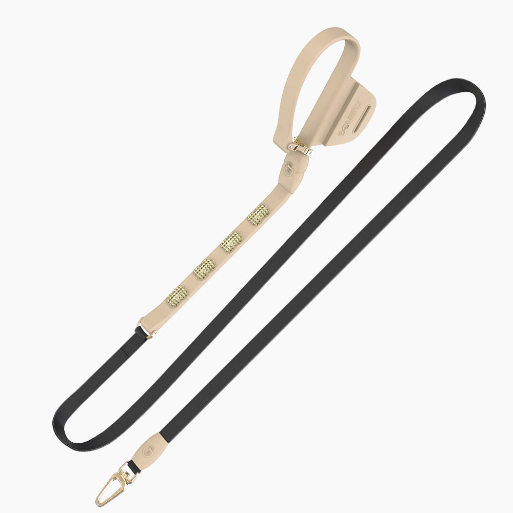 Boneflex Signature Spike Gold Leash