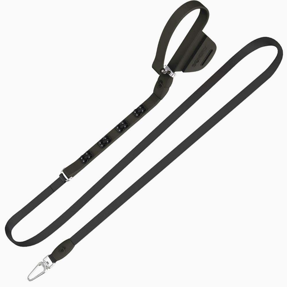 Boneflex Signature Black Bones Leash