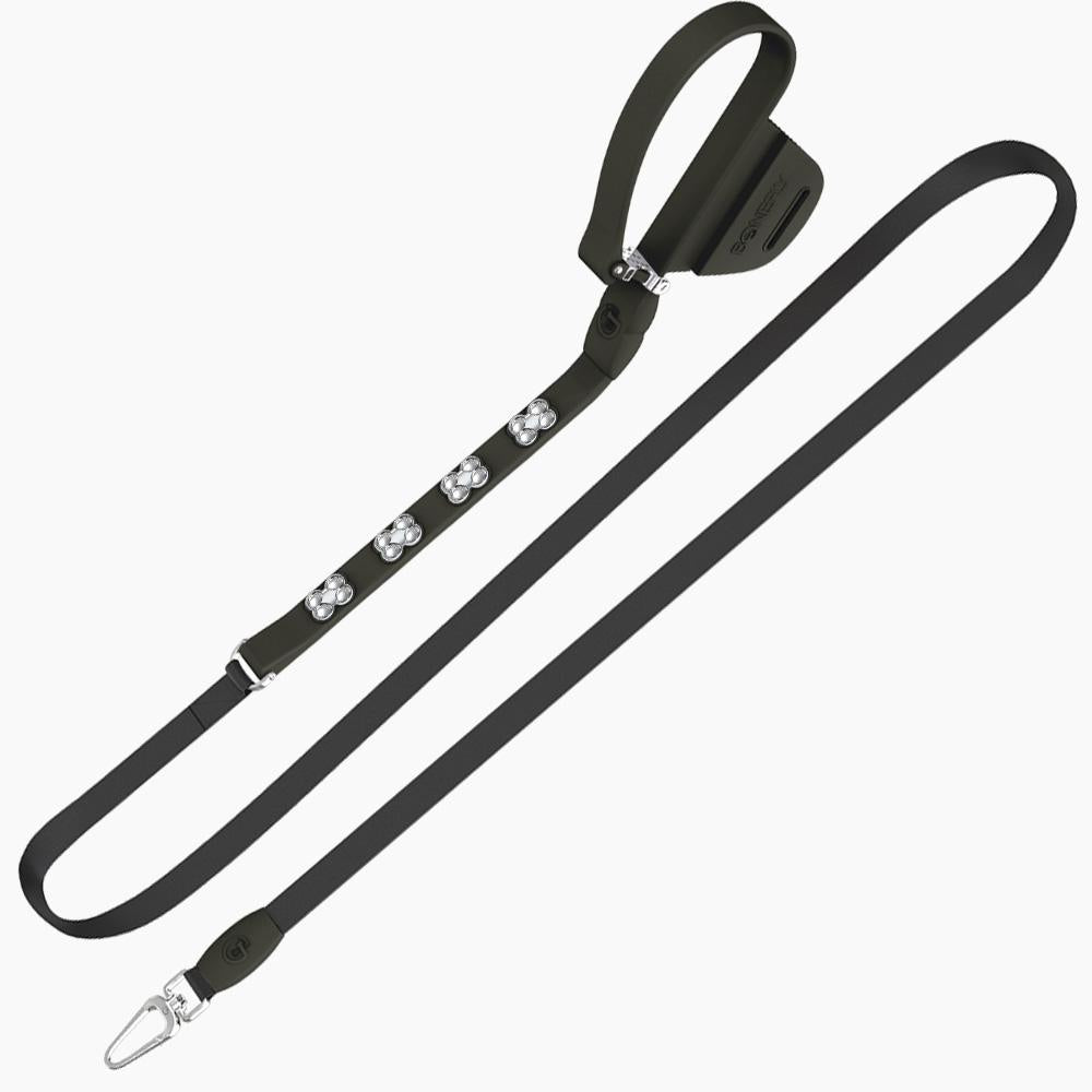 Boneflex Signature Silver Bones Leash