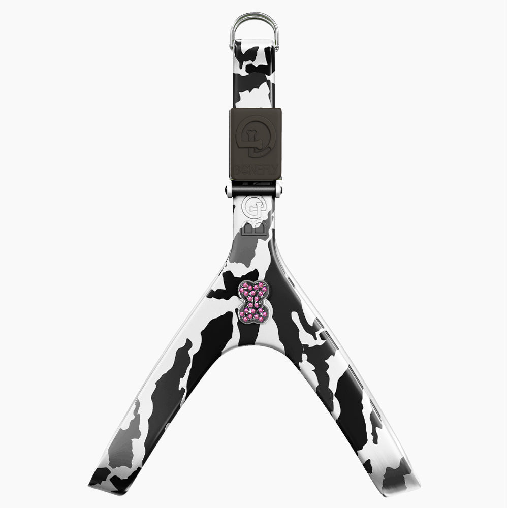 Boneflex Ultra White Camo Harness