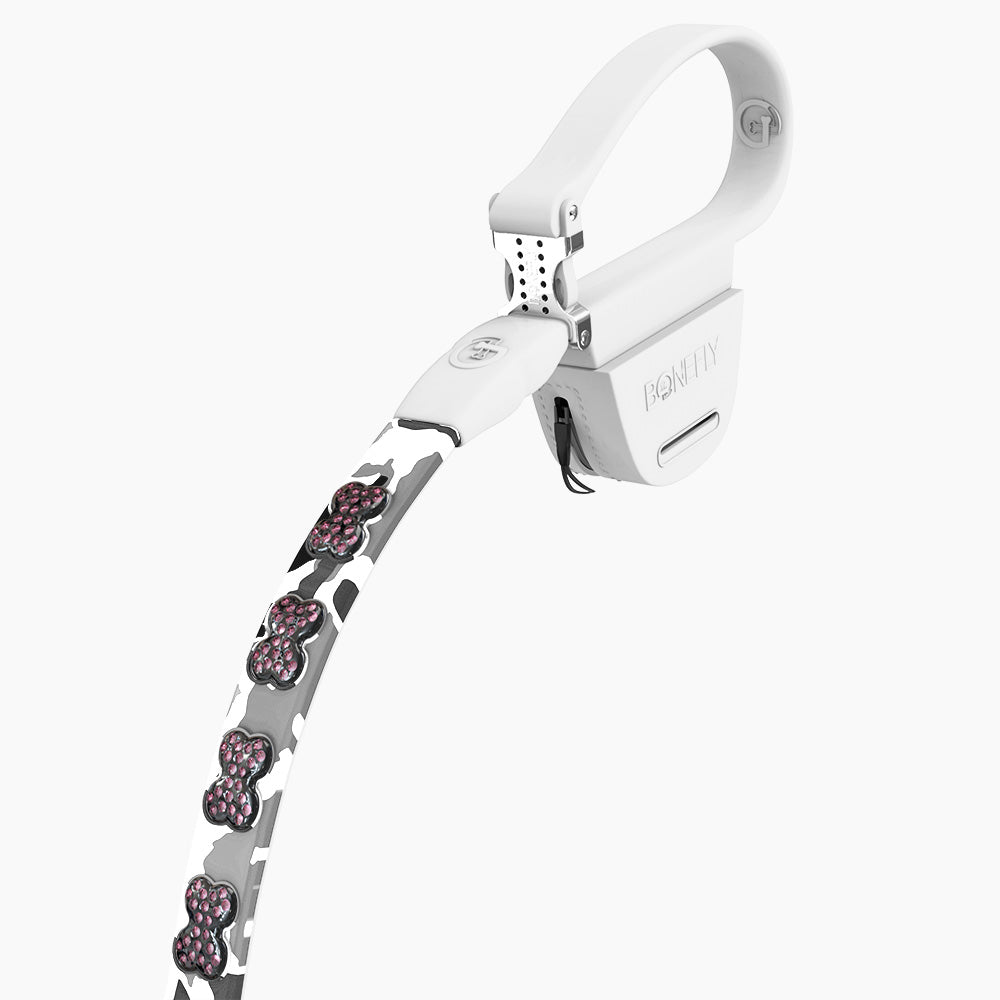 Boneflex Limited Ultra White Camo Leash