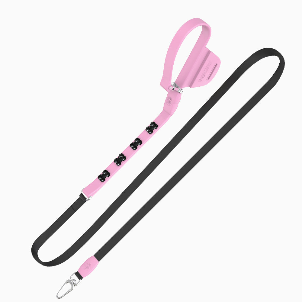 Boneflex Signature Black Bones Leash
