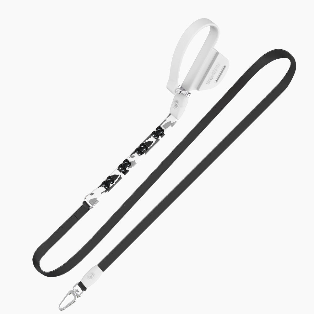 Boneflex Signature Black Bones Leash