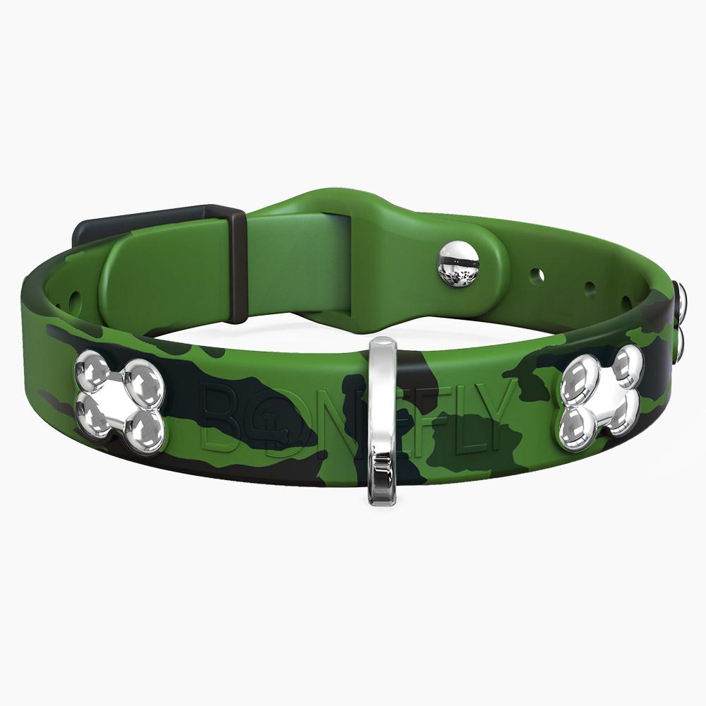 Boneflex Signature Silver Bones Collar