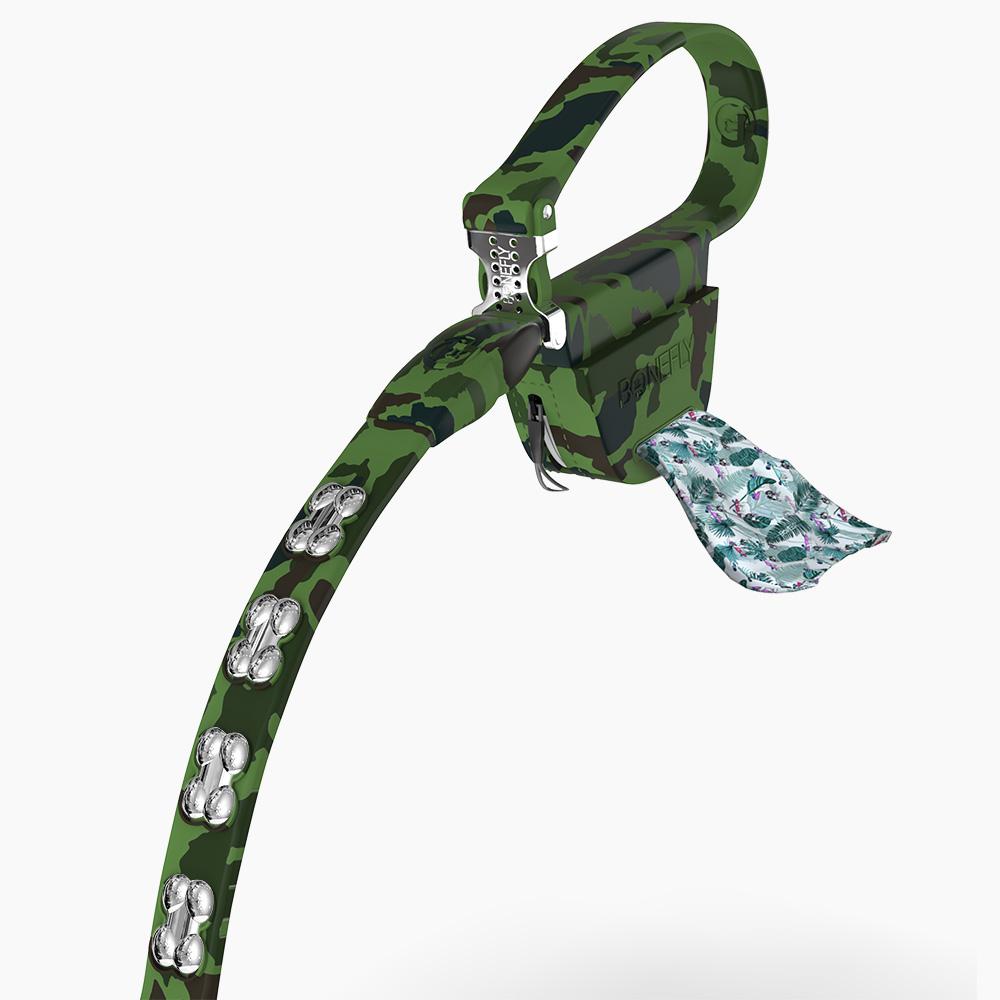 Boneflex Signature Silver Bones Leash