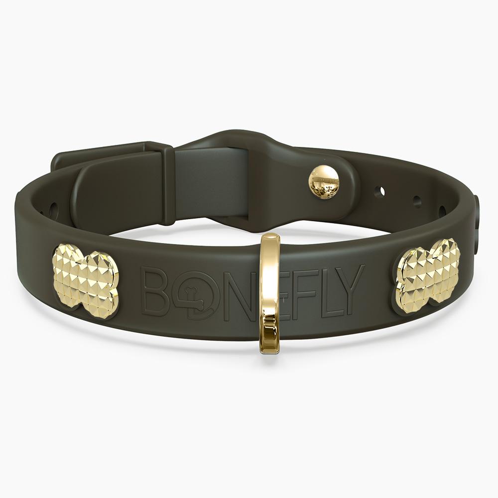 Boneflex Signature Spike Gold Collar