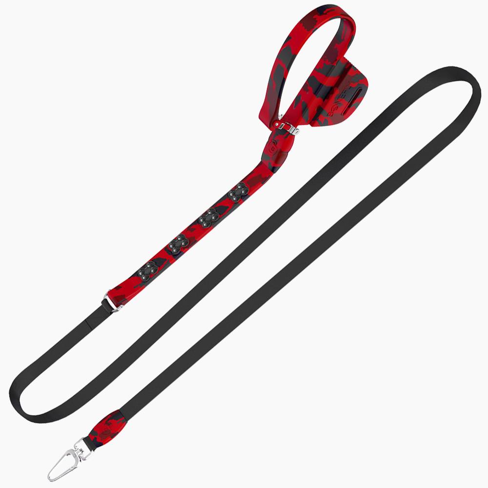 Boneflex Signature Black Bones Leash