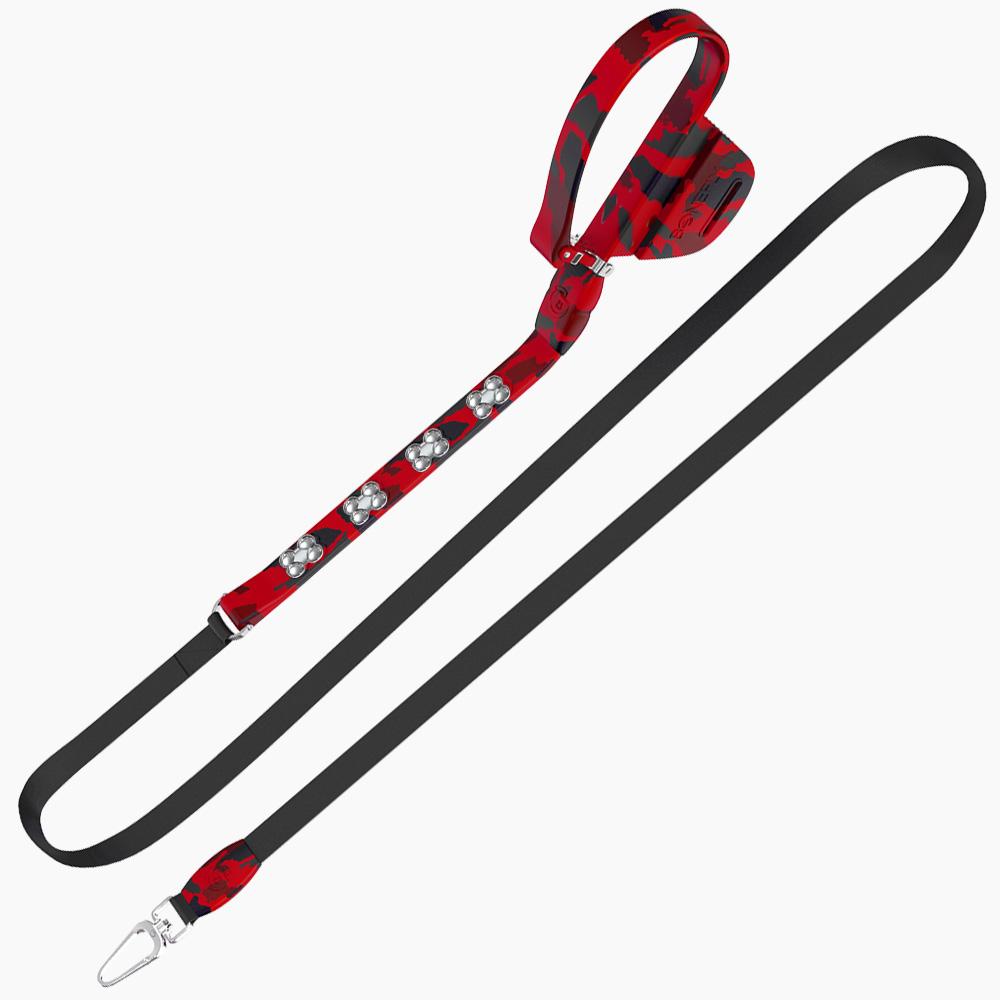 Boneflex Signature Silver Bones Leash