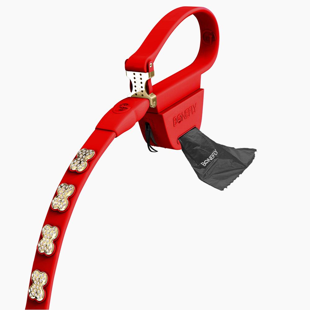 Boneflex Ultra Red Leash