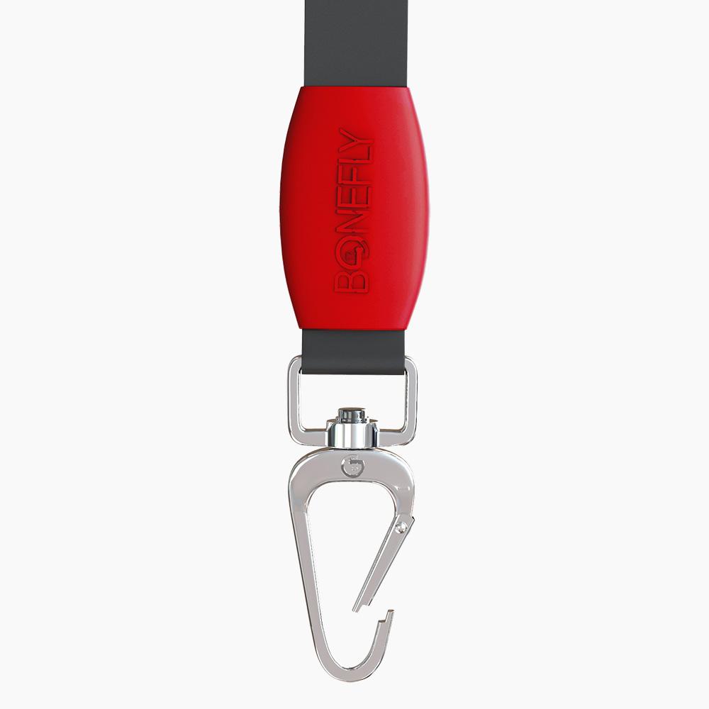 Boneflex Signature Black Bones Leash