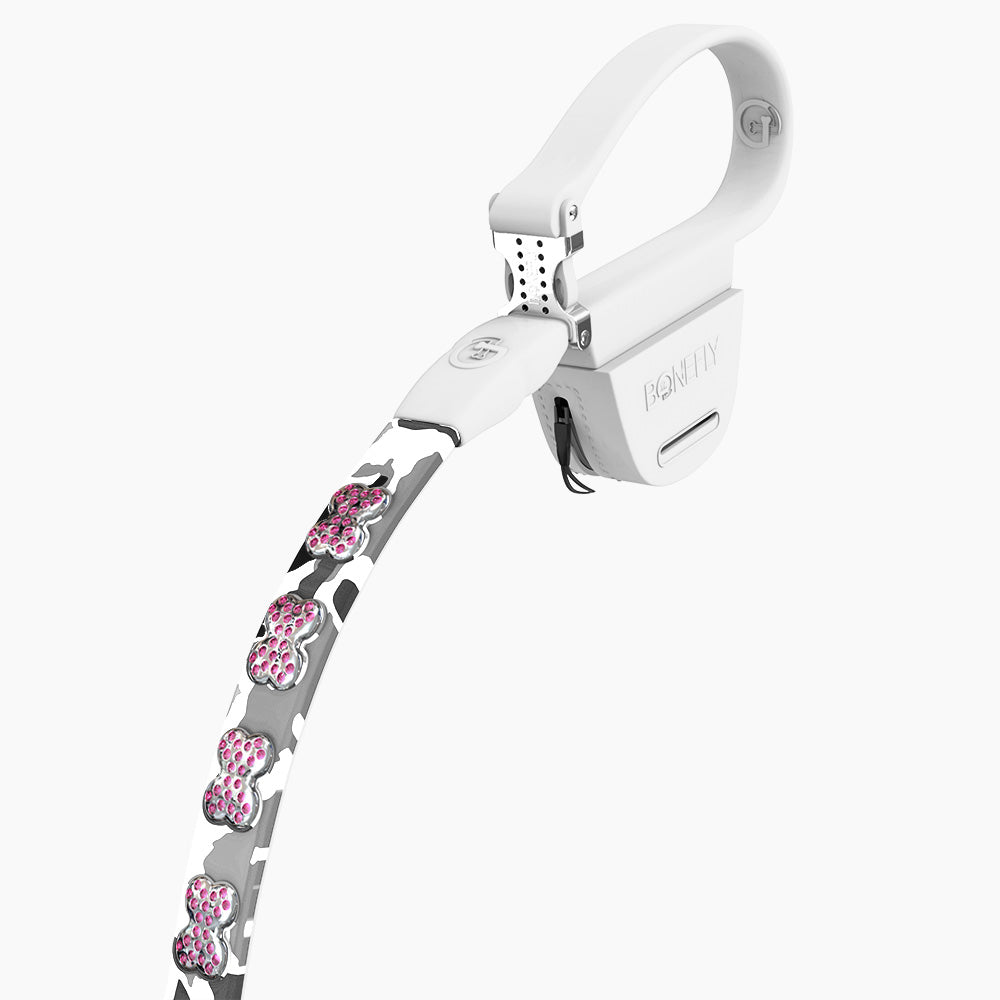 Boneflex Limited Ultra White Camo Leash