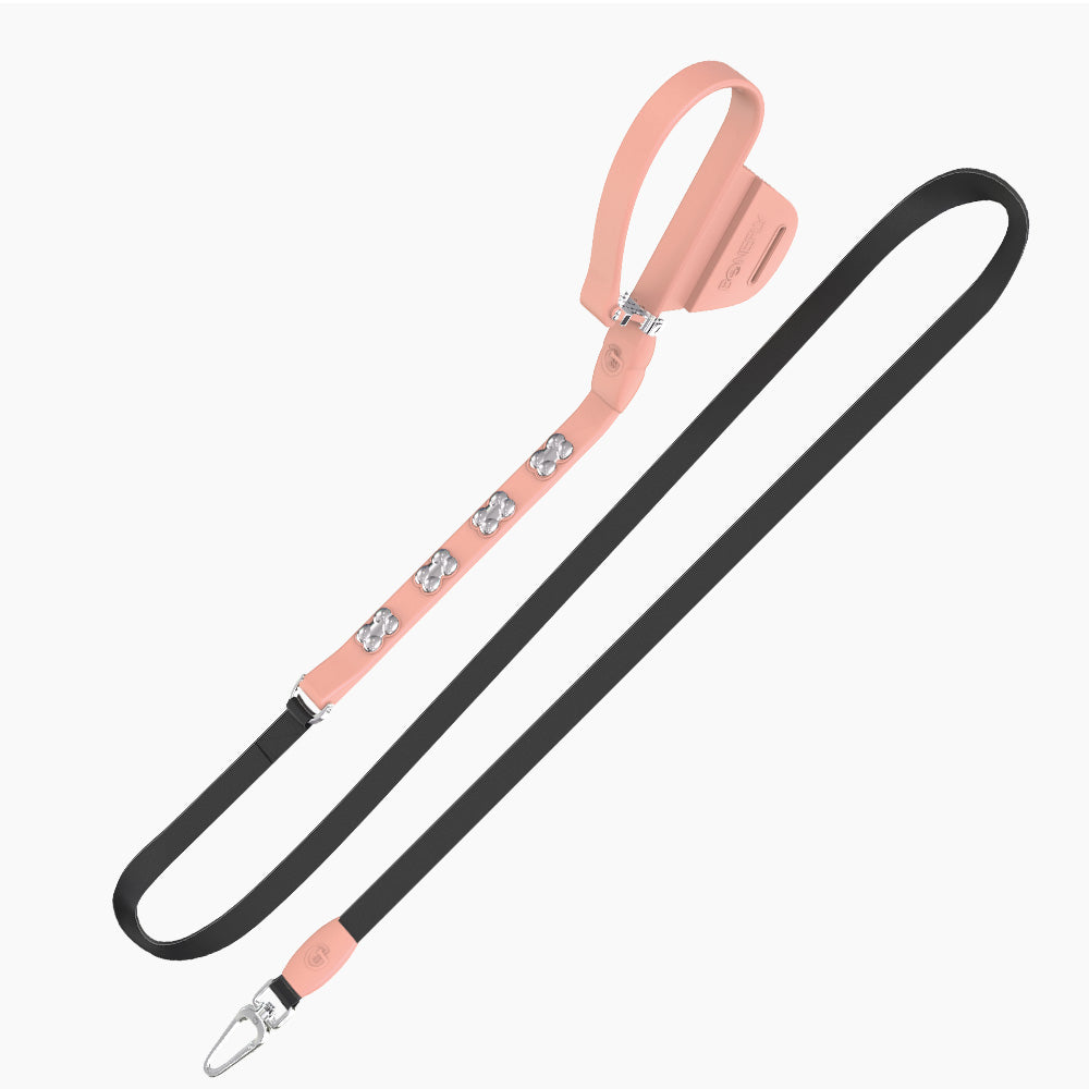 Boneflex Signature Silver Bones Leash