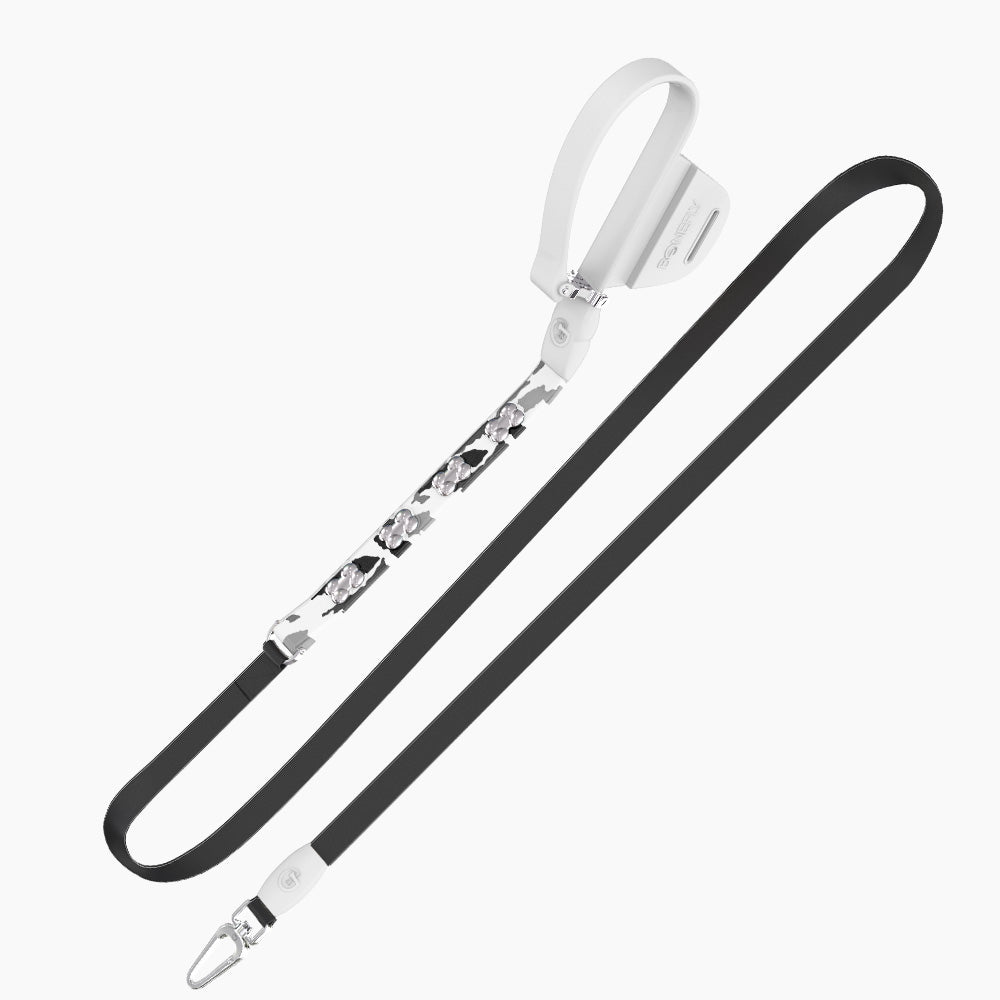 Boneflex Signature Silver Bones Leash