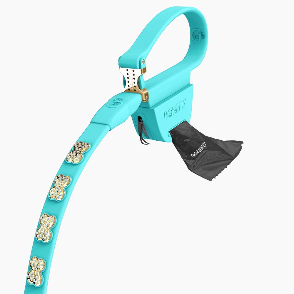 Boneflex Ultra Teal Leash