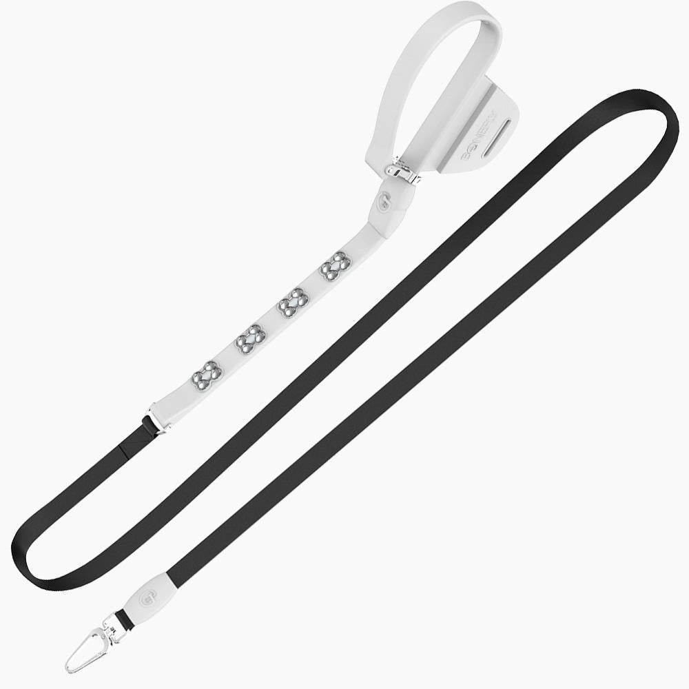 Boneflex Signature Silver Bones Leash