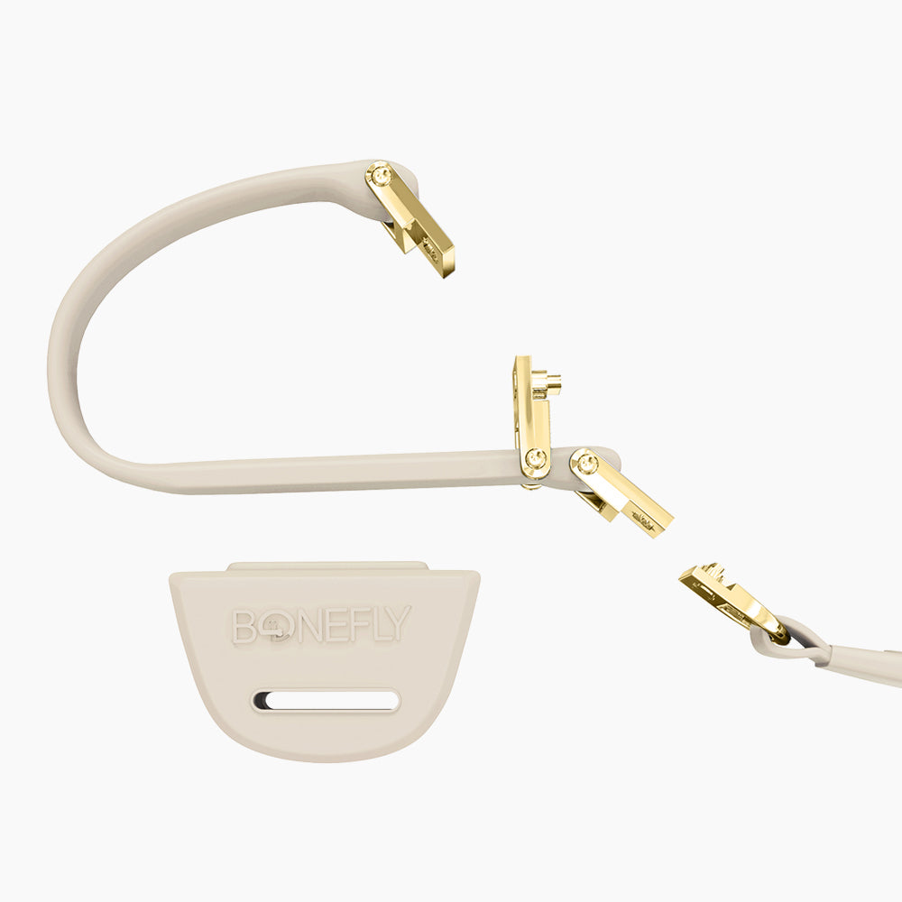 Flexfly 360 Gold Bones Leash