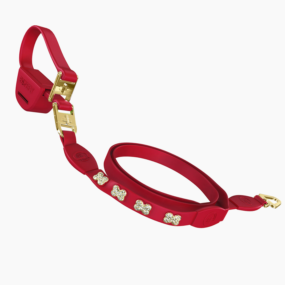 Flexfly 360 Ultra Red Leash