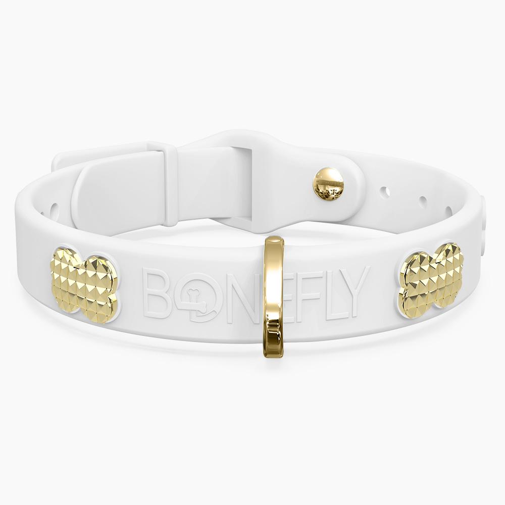 Boneflex Signature Spike Gold Collar